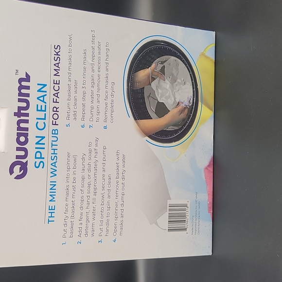 BN Quantum spin clean mini washtub for face masks - Picture 3 of 4